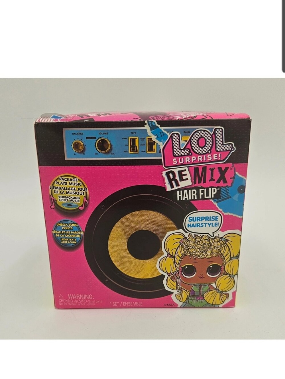 LOL Surprise Remix Hair Flip Dolls - 15 Surprises with Hair Reveal & Music NEW